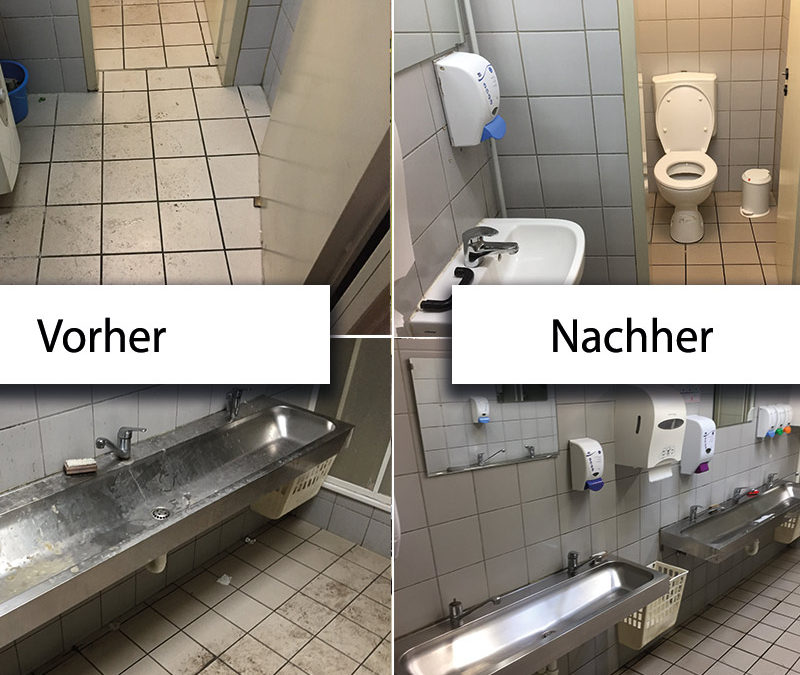 Toilettenreinigung