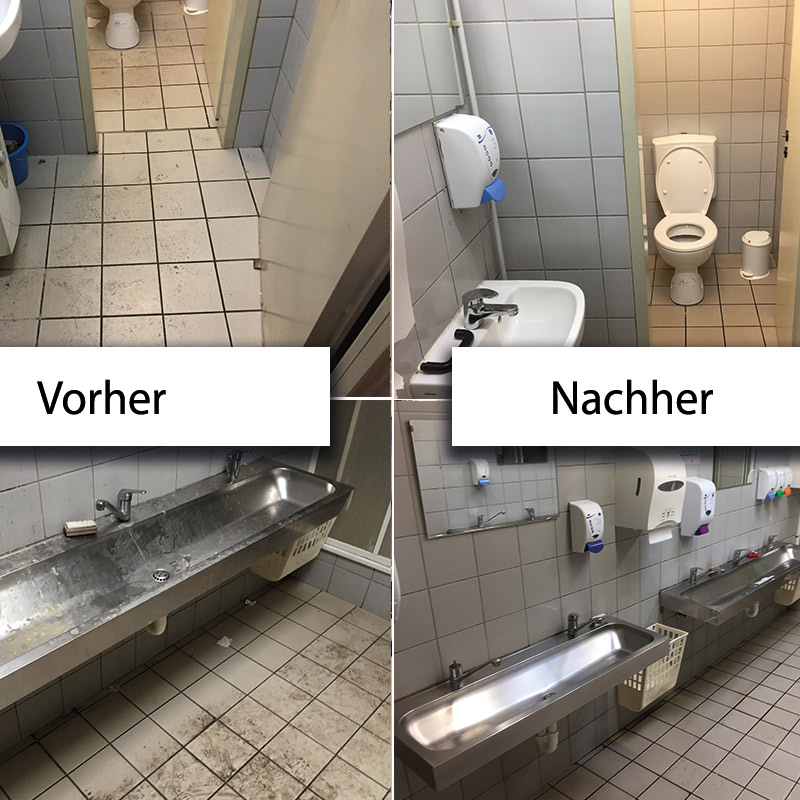 Toilettenreinigung