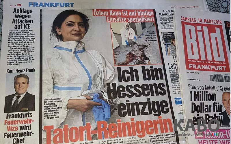 Özlem Kaya Tatortreinigerin in Frankfurt